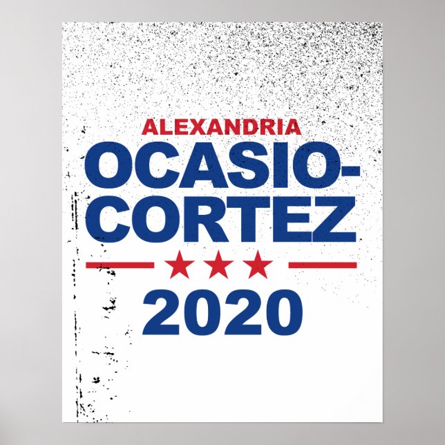 Ocasio-Cortez 2020 Poster (Front)