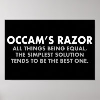 Occam's Razor Definition Science Classroom