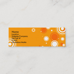 Occasional Spots Mini Business Card