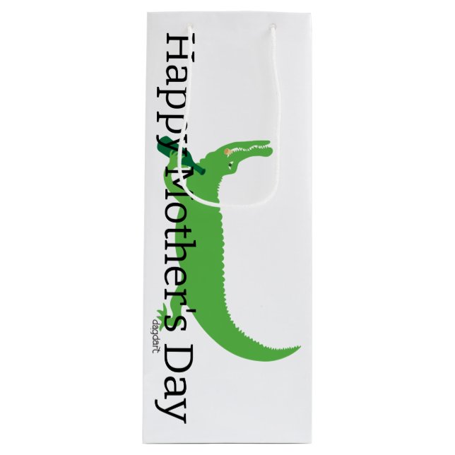 Occasions Gator  Wine Gift Bag (Front)