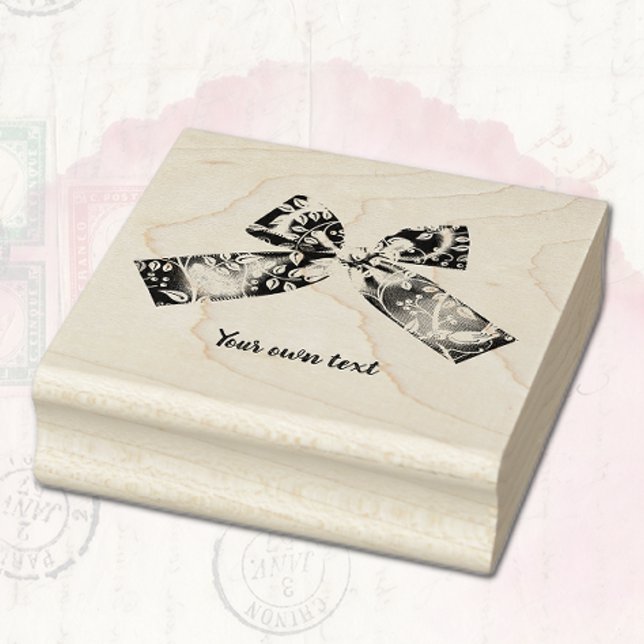 Occasions Satin Bow Rubber Stamp (Creator Uploaded)
