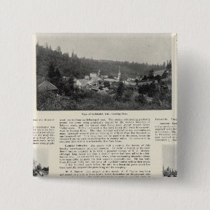Occidental, California 15 Cm Square Badge