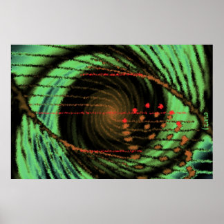 Occular Vortex by Izana Poster
