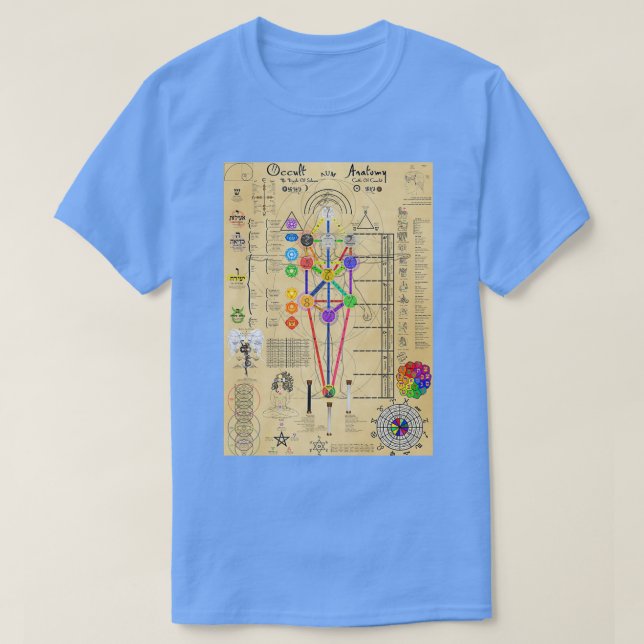Occult Anatomy Long T-Shirt (Design Front)
