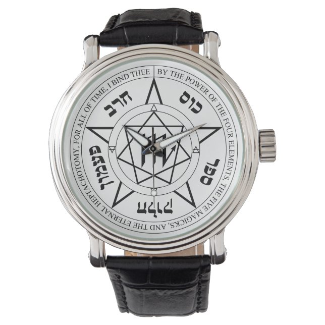 occult binding symbol watch (Front)