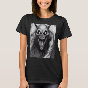 Occult Dark Horror Satanic Cat Demon Unholy Grunge T-Shirt