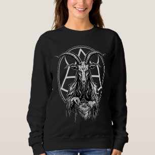 Occult Demon Witchcraft Baphomet Satan Sweatshirt