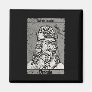 Occult Dracula - Vlad The Impaler Horror Vampire  Magnet