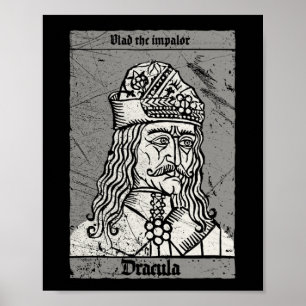 Occult Dracula - Vlad The Impaler Horror Vampire  Poster