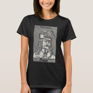 Occult Dracula - Vlad The Impaler Horror Vampire  T-Shirt