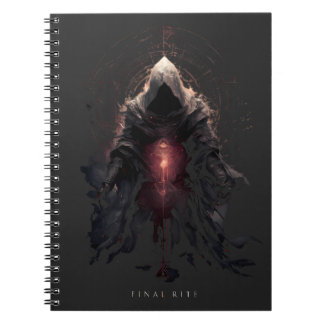 Occult Figure Dark Art Notebook