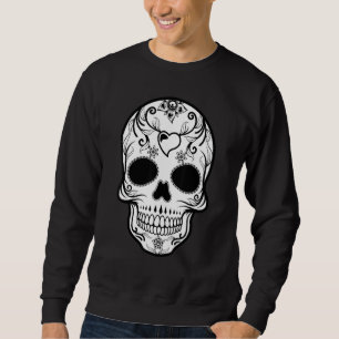 Occult Magic Day Of The Dead Skull Sweatshirt