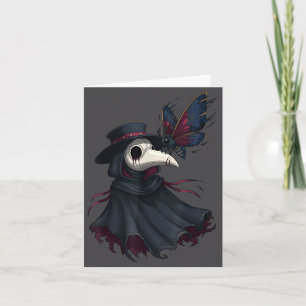Occult Mask Doctor Face Plague Cottagecore Gothic  Card