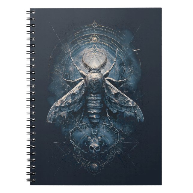 Occult Moth Spellbook Journal (Front)