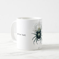 Occult Spider Mystic Geometry Dark