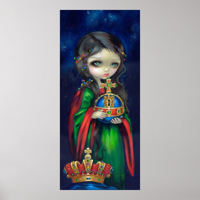 Occulto Orbis ART PRINT Secret Orb gothic icon (Front)