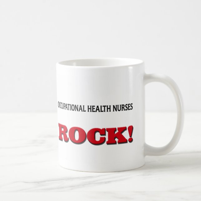 Occupational Health Nurses Rock Coffee Mug (Right)