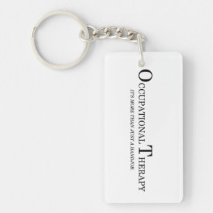 Occupational (read me) Therapy Keychain
