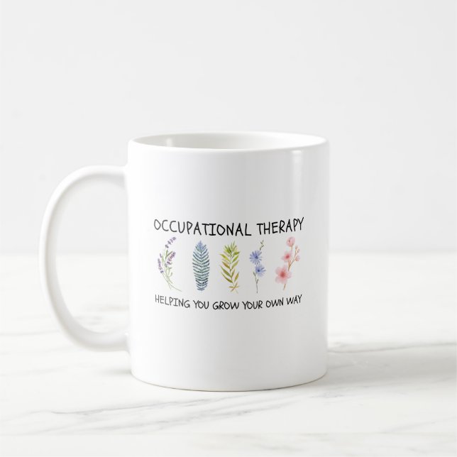 Occupational Therapist Appreciation Coffee Mug (Left)