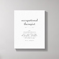 Occupational Therapist Definition Thank You Gift
