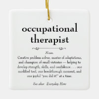 Occupational Therapist Definition Thank You Gift