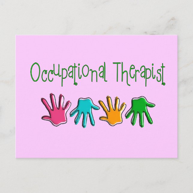 Occupational Therapist Gifts Postcard (Front)