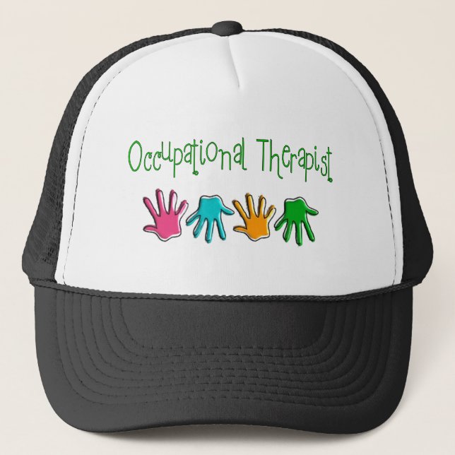 Occupational Therapist Gifts Trucker Hat (Front)