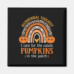 Occupational Therapist Halloween School Occupation Magnet