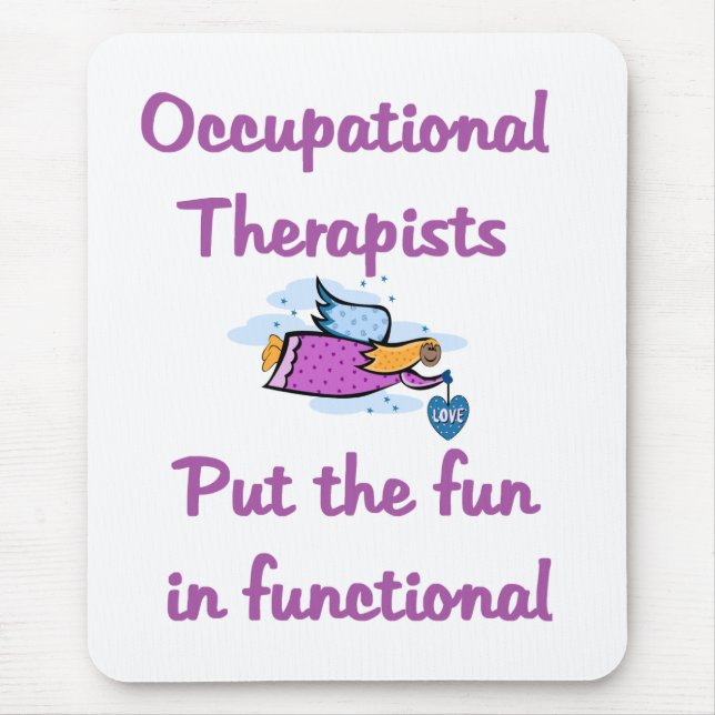 Occupational Therapist Mouse Pad (Front)