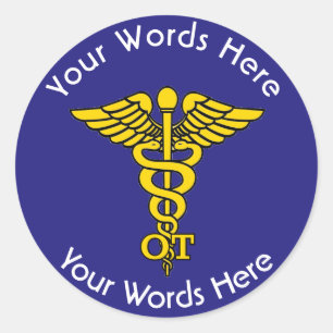 Occupational Therapist OT Custom Sticker