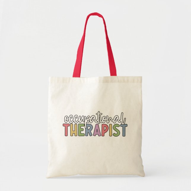 Occupational Therapist OT Gifts Tote Bag (Front)