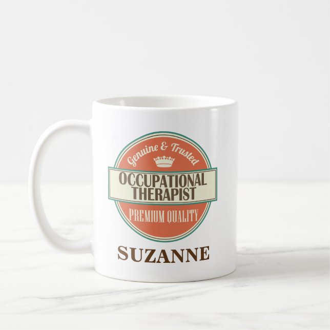 Occupational Therapist Personalised Mug Gift (Left)