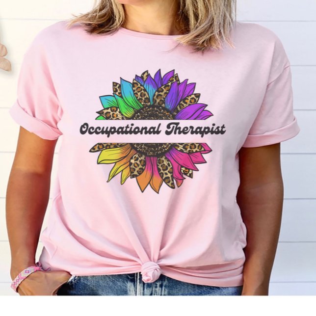 Occupational Therapist Profession Sunflower  T-Shirt (Occupational Therapist Profession Sunflower T-Shirt
)