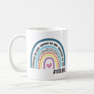 Occupational Therapist Rainbow Strengthen The Body Coffee Mug