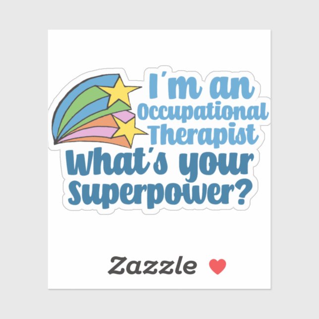 Occupational Therapist What's Your Superpower (Sheet)