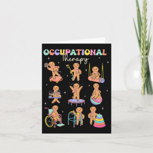 Occupational Therapists Always Make The Nice List Card