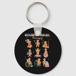 Occupational Therapists Always Make The Nice List Key Ring