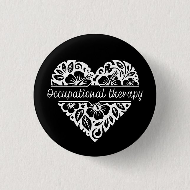 Occupational Therapy  3 Cm Round Badge (Front)