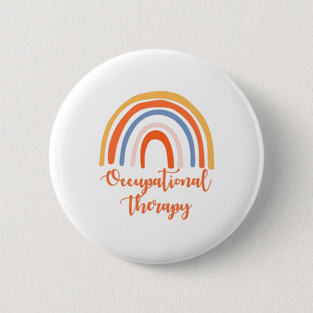Occupational Therapy 6 Cm Round Badge (Front)