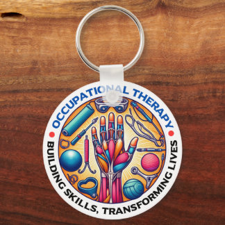 Occupational Therapy Building Skills Key Ring