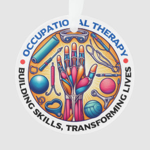 Occupational Therapy Building Skills Ornament