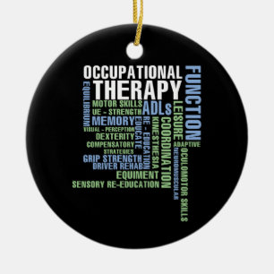 Occupational Therapy for OT Month Ceramic Tree Decoration