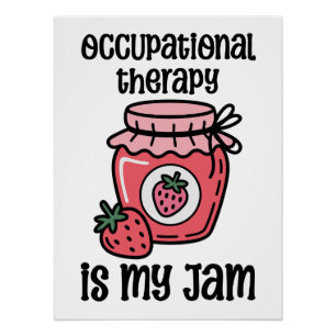 Occupational Therapy Funny Quote Poster