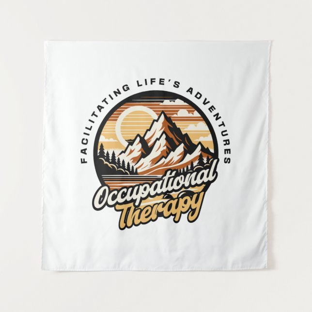 Occupational Therapy Funny  Tapestry (Front)