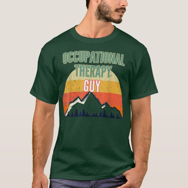 Occupational Therapy Gift for Men Occupational T-Shirt (Front)
