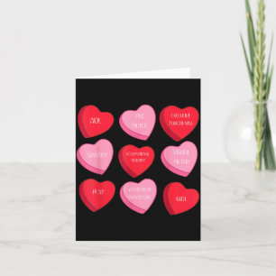 Occupational Therapy Heart Candy Valentine Day Ot  Card