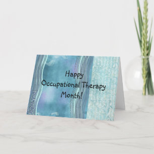 Occupational Therapy Month Greeting Card