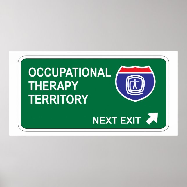 Occupational Therapy Next Exit Poster (Front)