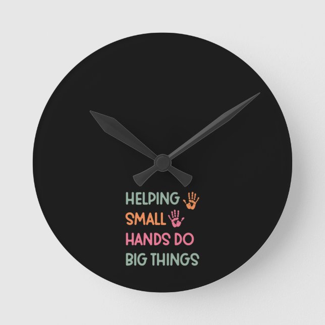 Occupational Therapy - Occupational Therapist Round Clock (Front)