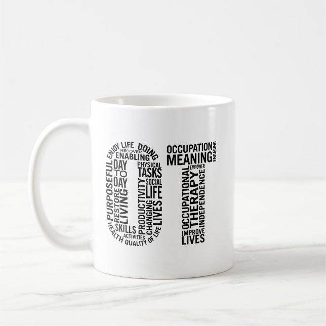 Occupational Therapy OT Coffee Mug (Left)